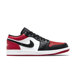Кроссовки мужские Nike Air Jordan 1 Retro Low Black Toe 553558-612